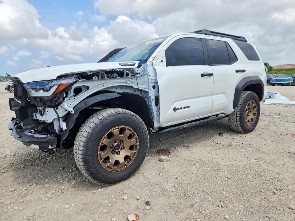 2025 Toyota 4runner მანქანა იყიდება აუქციონზე, vin: JTEVB5BR9S5016157, აუქციონის ნომერი: 55005466