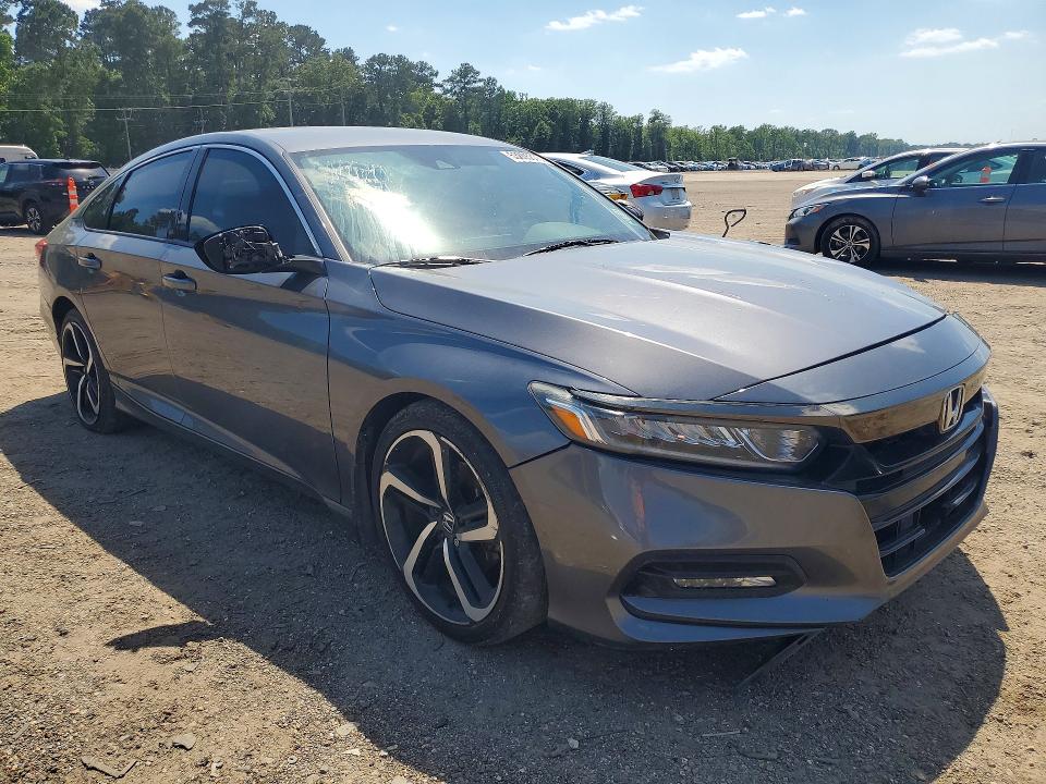 2018 Honda Accord მანქანა იყიდება აუქციონზე, vin: 1HGCV1F3XJA056272, აუქციონის ნომერი: 53805876