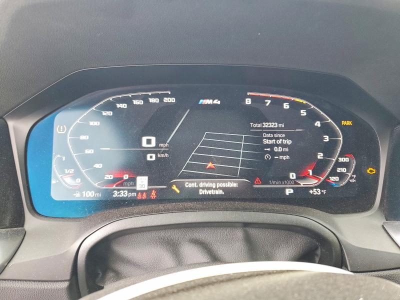 Aukcja sprzedaży 2023 Bmw M4, vin: WBS43AZ03PCM20306, numer aukcji: 52762666