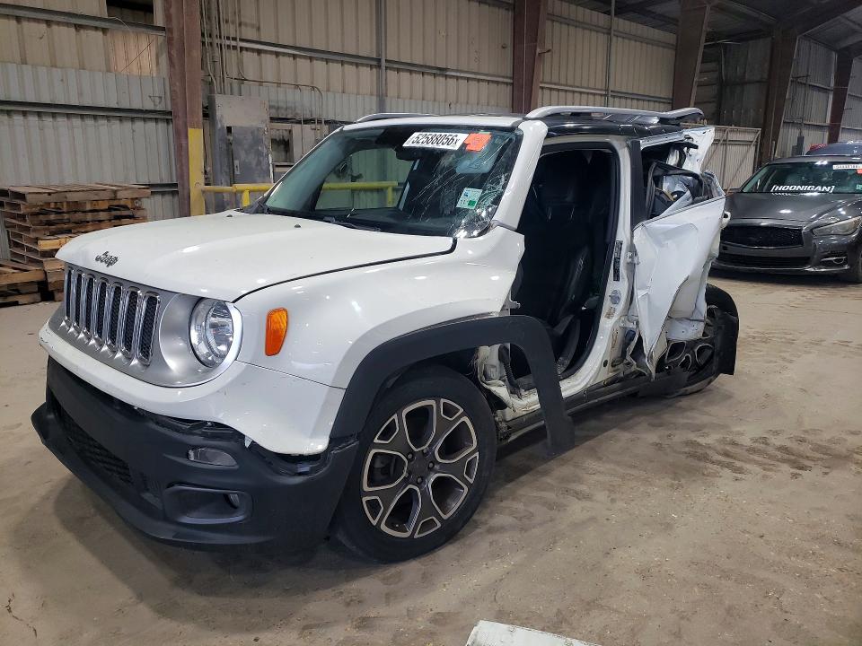 52588056 :رقم المزاد ، ZACCJADTXGPC66005 vin ، 2016 Jeep Renegade مزاد بيع