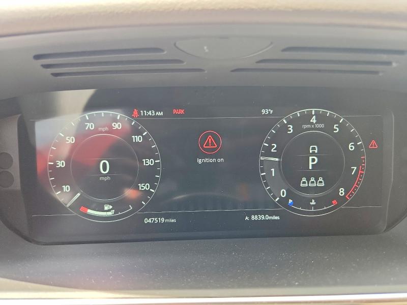 2020 Land Rover Range Rover Sport მანქანა იყიდება აუქციონზე, vin: SALWR2SU2LA726459, აუქციონის ნომერი: 55337656