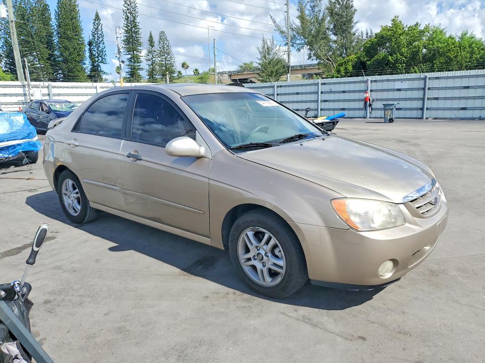54163566 :رقم المزاد ، KNAFE122655159497 vin ، 2005 Kia Spectra مزاد بيع