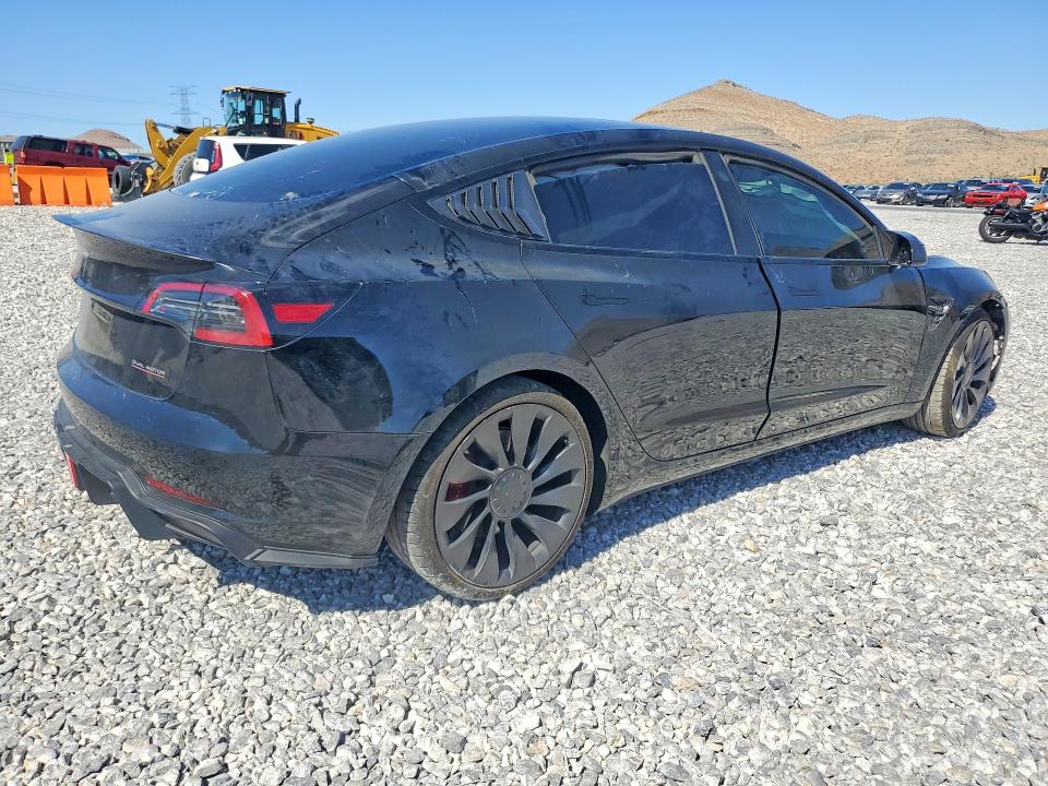 55177646 :رقم المزاد ، 5YJ3E1EC2PF410897 vin ، 2023 Tesla Model 3 مزاد بيع