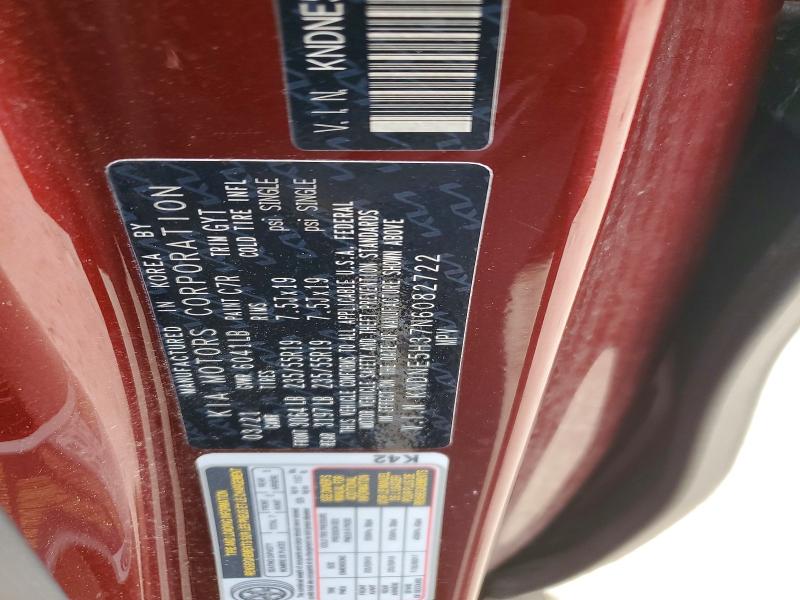 Aukcja sprzedaży 2022 Kia Carnival, vin: KNDNE5H37N6082722, numer aukcji: 52739476