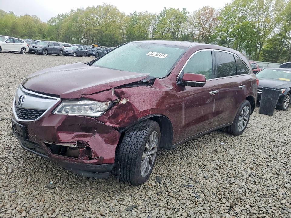 Продажа на аукционе авто 2015 Acura Mdx, vin: 5FRYD4H48FB022181, номер лота: 53799176
