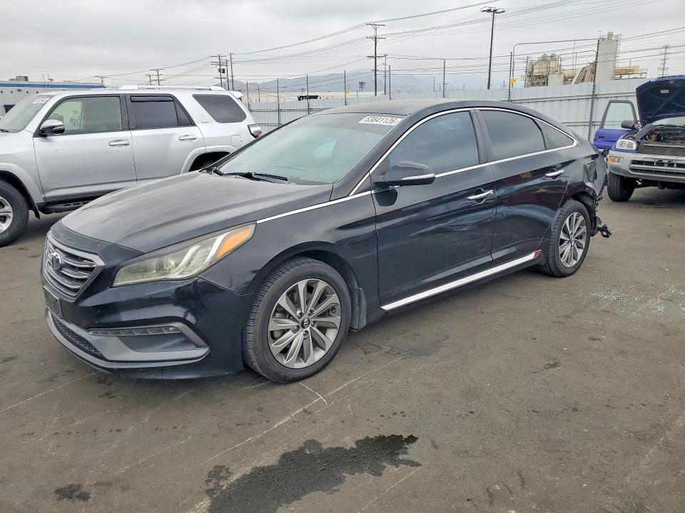 53841126 :رقم المزاد ، 5NPE34AF9FH215976 vin ، 2015 Hyundai Sonata مزاد بيع