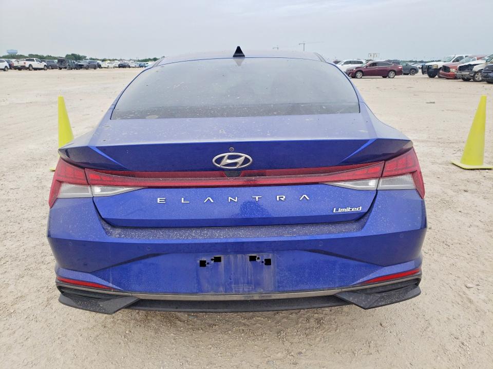 52698846 :رقم المزاد ، KMHLP4AG4MU170318 vin ، 2021 Hyundai Elantra مزاد بيع