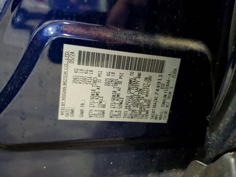 Продажа на аукционе авто 2024 Nissan Rogue, vin: 5N1BT3BA2RC744911, номер лота: 54512756