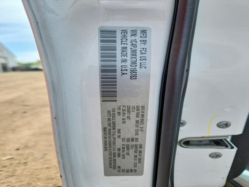 Продаж на аукціоні авто 2021 Jeep Cherokee, vin: 1C4PJMMX7MD198763, номер лоту: 53959366