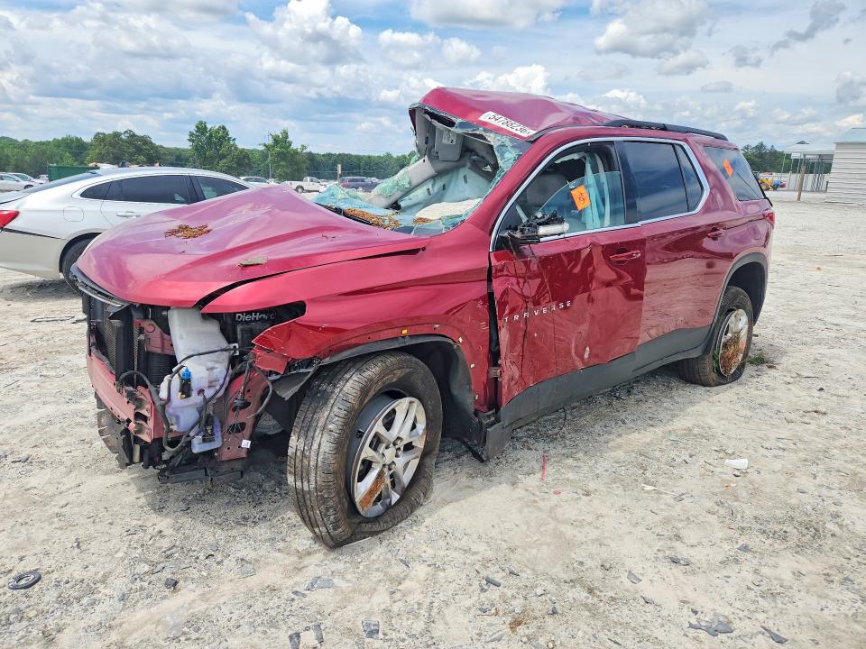 2020 Chevrolet Traverse მანქანა იყიდება აუქციონზე, vin: 1GNERGKW2LJ150039, აუქციონის ნომერი: 54788236