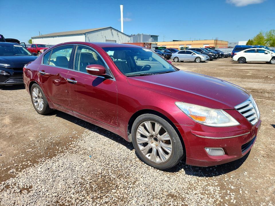 2010 Hyundai Genesis მანქანა იყიდება აუქციონზე, vin: KMHGC4DE7AU091714, აუქციონის ნომერი: 54412326