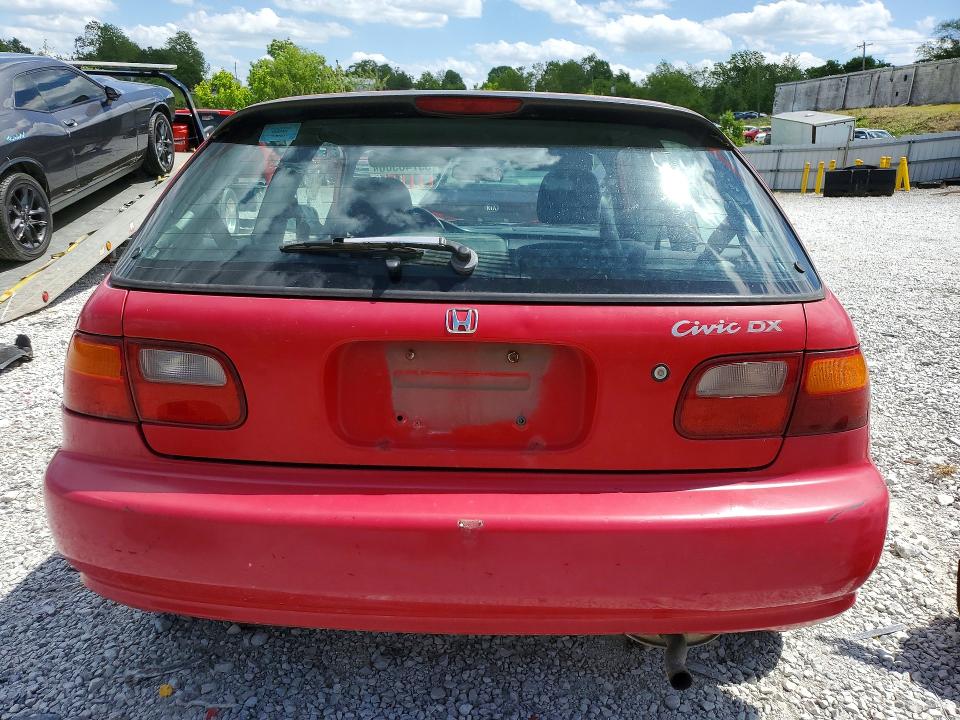 53748306 :رقم المزاد ، 2HGEH2360RH509297 vin ، 1994 Honda Civic مزاد بيع