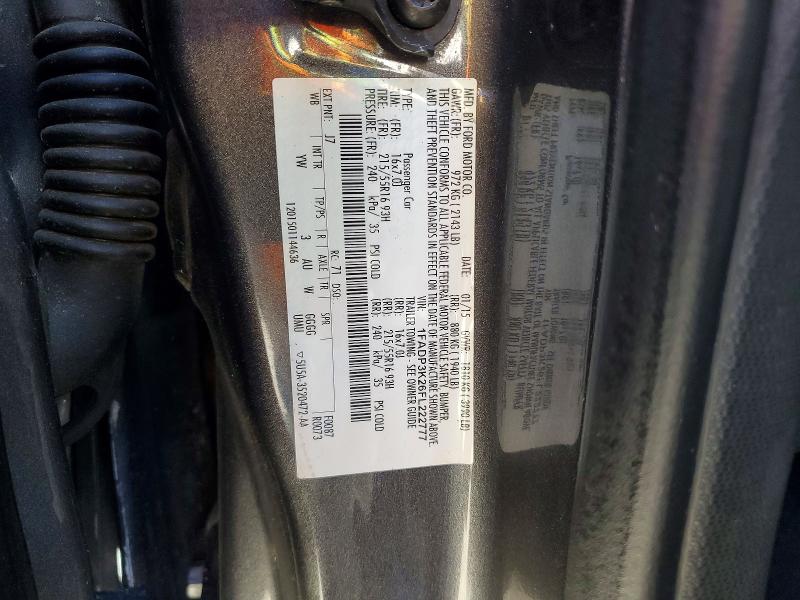 55085116 :رقم المزاد ، 1FADP3K26FL222777 vin ، 2015 Ford Focus مزاد بيع