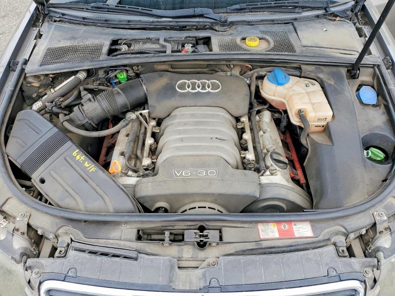 2004 Audi A4 მანქანა იყიდება აუქციონზე, vin: WAUDT48H34K007610, აუქციონის ნომერი: 53161666