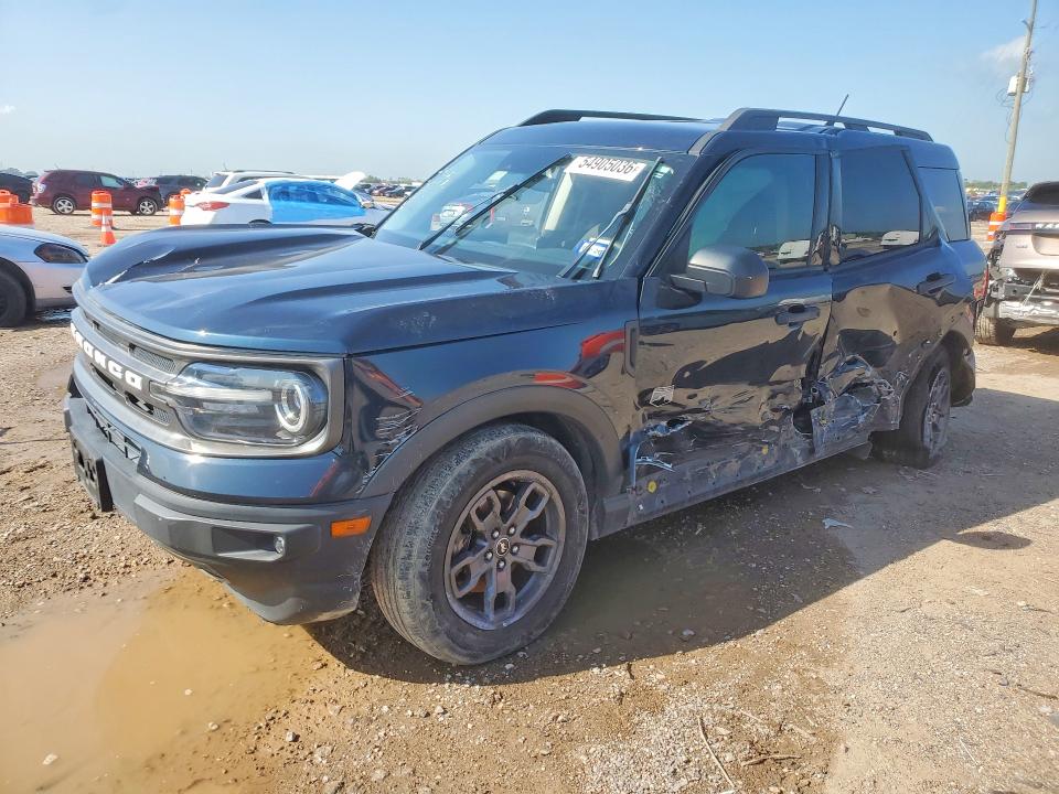 54905036 :رقم المزاد ، 3FMCR9B62MRA89418 vin ، 2021 Ford Bronco Sport مزاد بيع