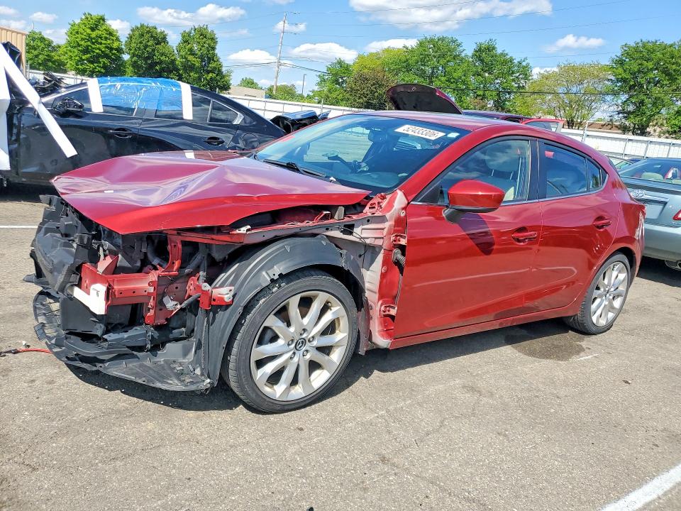 Aukcja sprzedaży 2016 Mazda 3, vin: JM1BM1N33G1323100, numer aukcji: 52433306