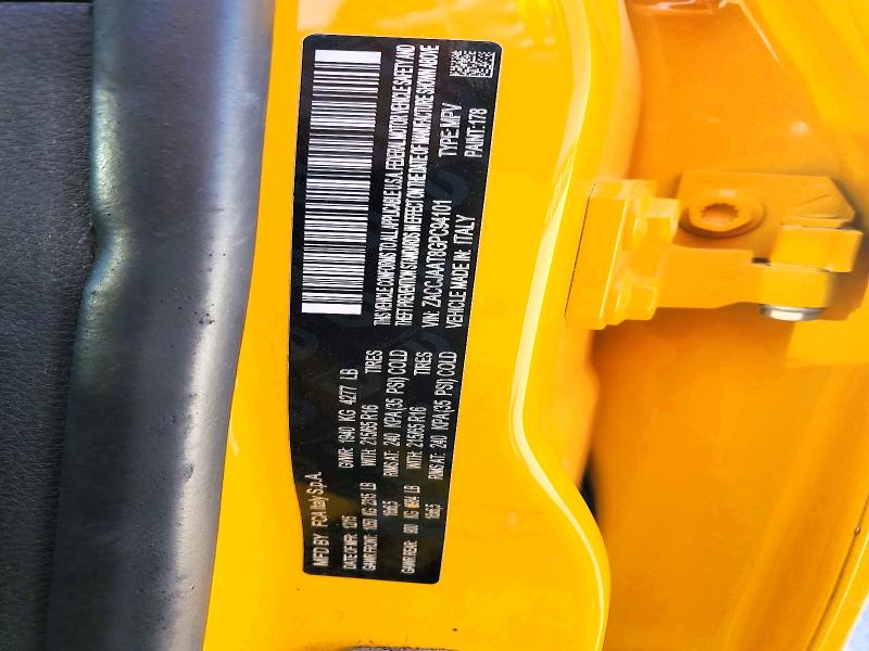 Aukcja sprzedaży 2016 Jeep Renegade, vin: ZACCJAAT8GPC94101, numer aukcji: 53110726