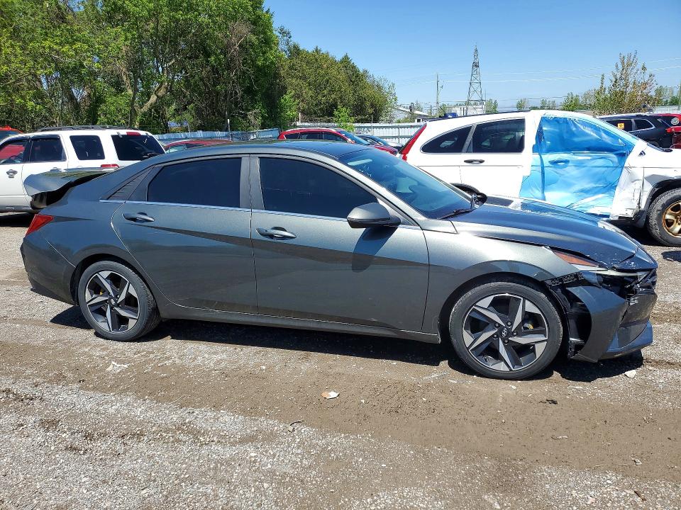 54849816 :رقم المزاد ، KMHLN4AG3NU361655 vin ، 2022 Hyundai Elantra مزاد بيع