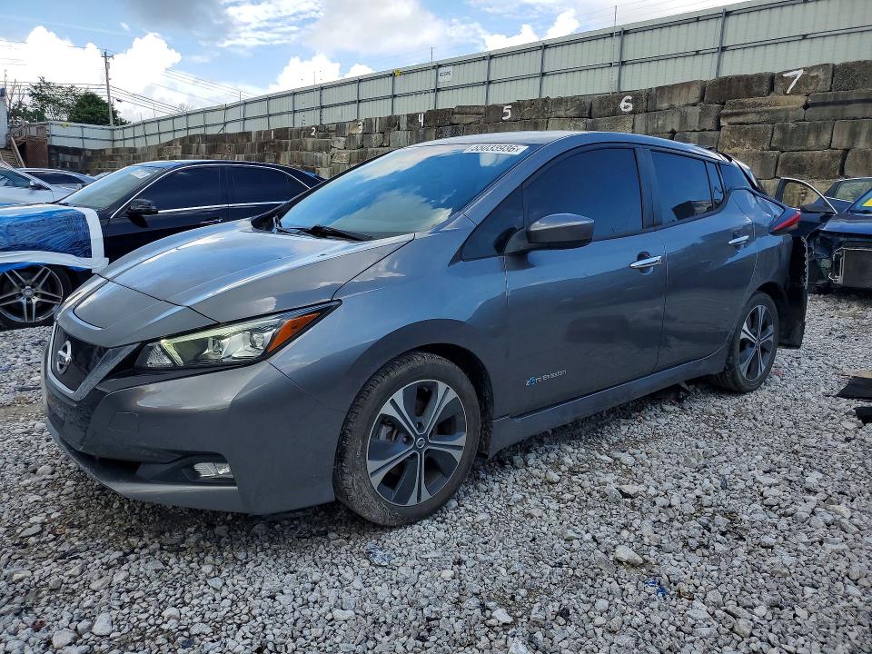 2018 Nissan Leaf მანქანა იყიდება აუქციონზე, vin: 1N4AZ1CP9JC308542, აუქციონის ნომერი: 55033936