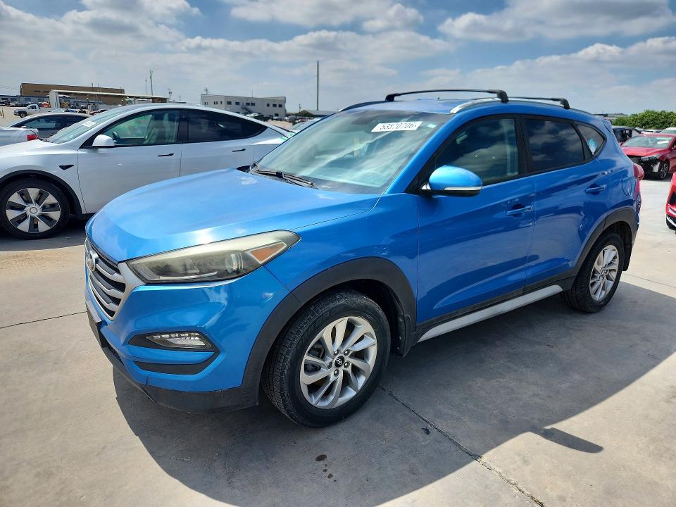 2017 Hyundai Tucson მანქანა იყიდება აუქციონზე, vin: KM8J33A46HU409229, აუქციონის ნომერი: 53570706