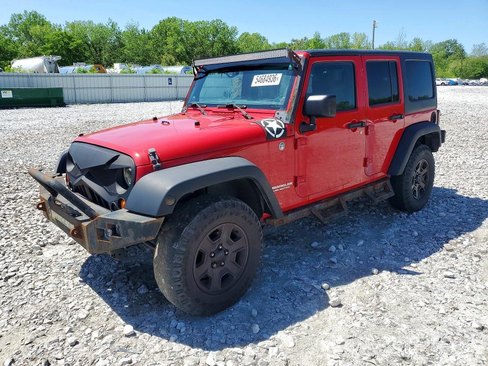 Продаж на аукціоні авто 2012 Jeep Wrangler Unlimited, vin: 1C4HJWFG0CL100108, номер лоту: 54684936