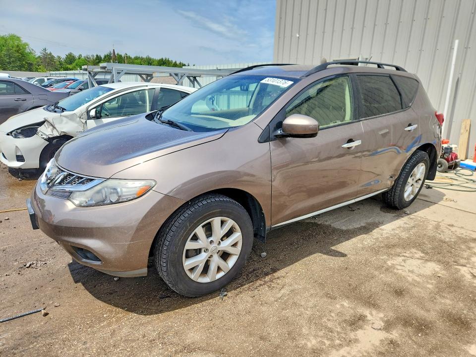Auction sale of the 2013 Nissan Murano, vin: JN8AZ1MW2DW309197, lot number: 53101376