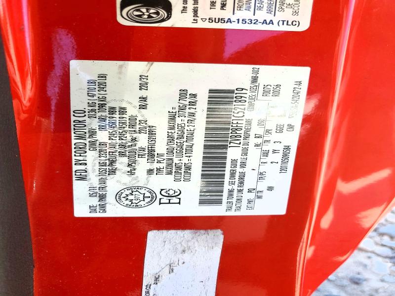 2012 Ford Mustang მანქანა იყიდება აუქციონზე, vin: 1ZVBP8FF1C5218919, აუქციონის ნომერი: 54300646