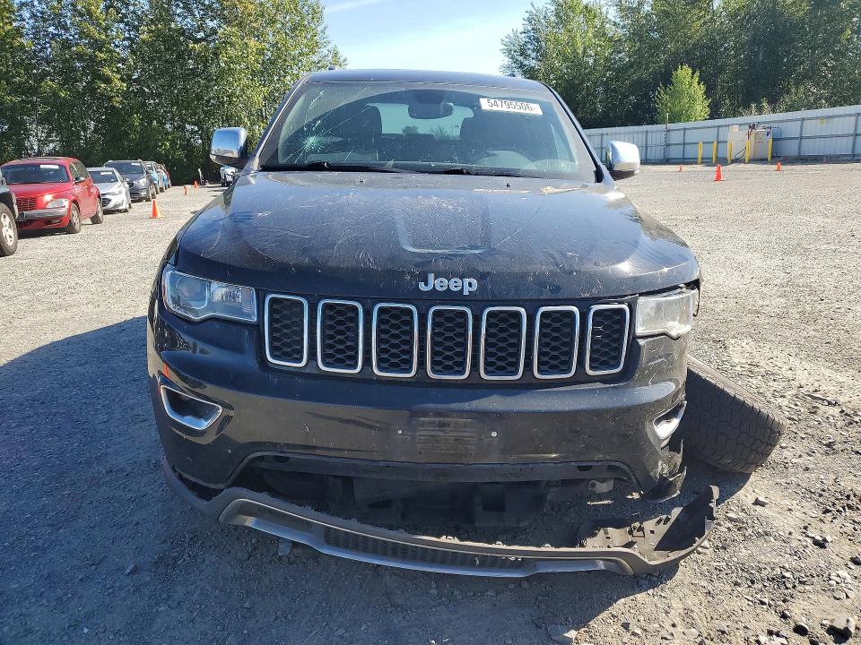54795506 :رقم المزاد ، 1C4RJFBG6HC756556 vin ، 2017 Jeep Grand Cherokee مزاد بيع