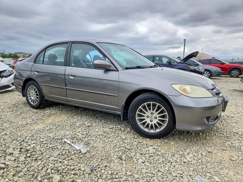 52411896 :رقم المزاد ، 2HGES26785H566329 vin ، 2005 Honda Civic مزاد بيع