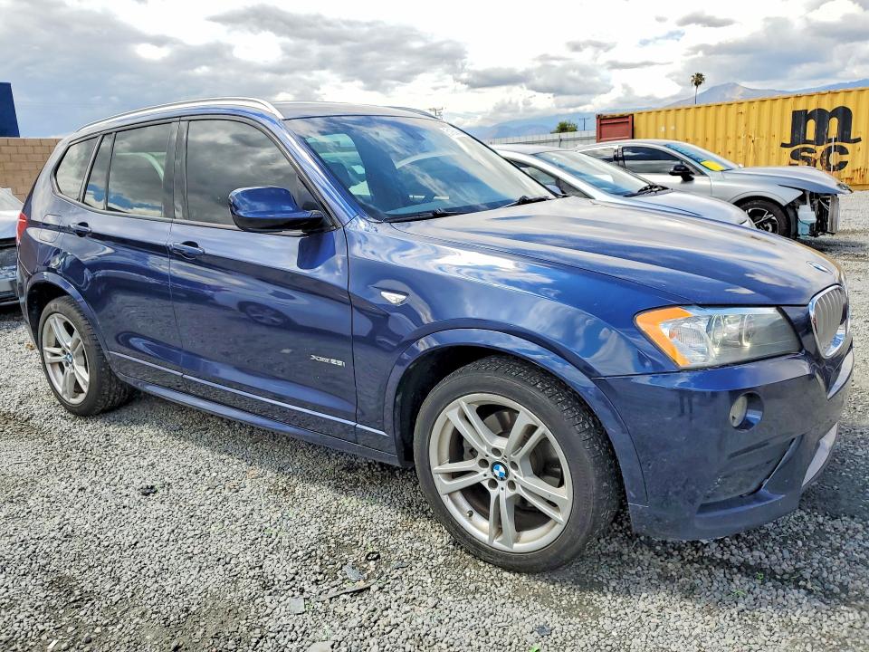 2013 Bmw X3 მანქანა იყიდება აუქციონზე, vin: 5UXWX9C52D0A18413, აუქციონის ნომერი: 51950846