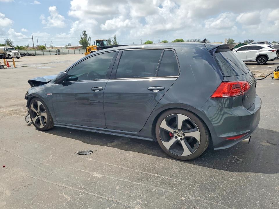 54897606 :رقم المزاد ، 3VW4T7AU7GM036999 vin ، 2016 Volkswagen Gti مزاد بيع