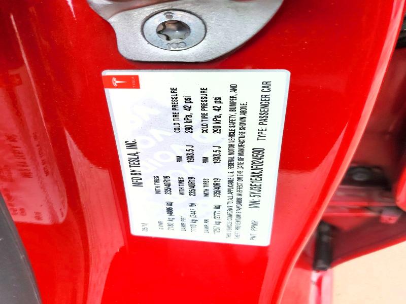 Продаж на аукціоні авто 2018 Tesla Model 3, vin: 5YJ3E1EAXJF024590, номер лоту: 52538196