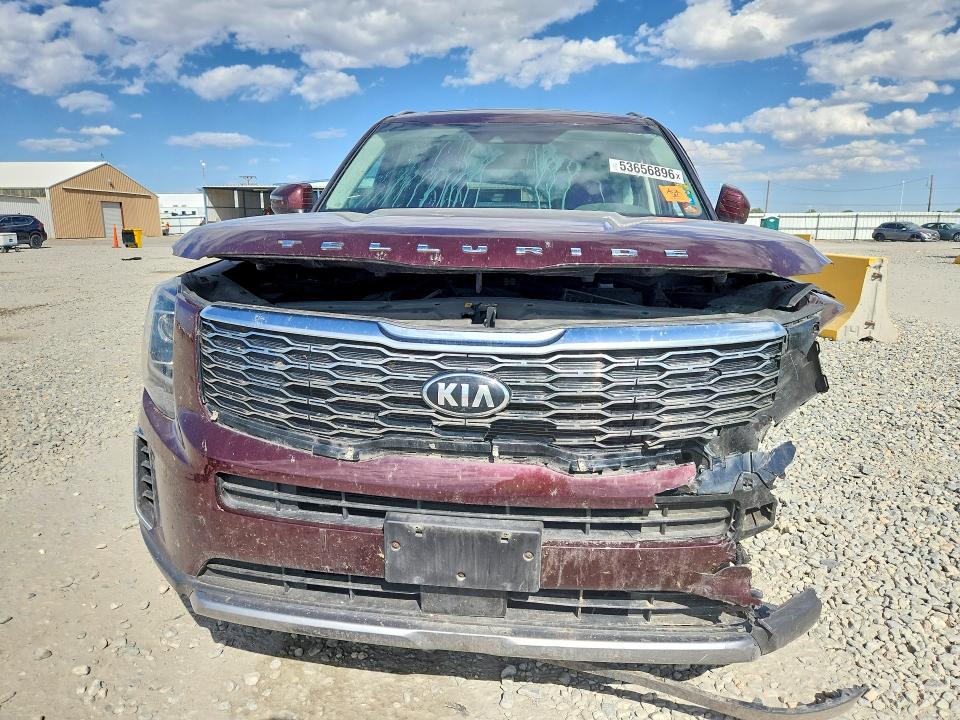 53656896 :رقم المزاد ، 5XYP6DHC4MG107121 vin ، 2021 Kia Telluride مزاد بيع