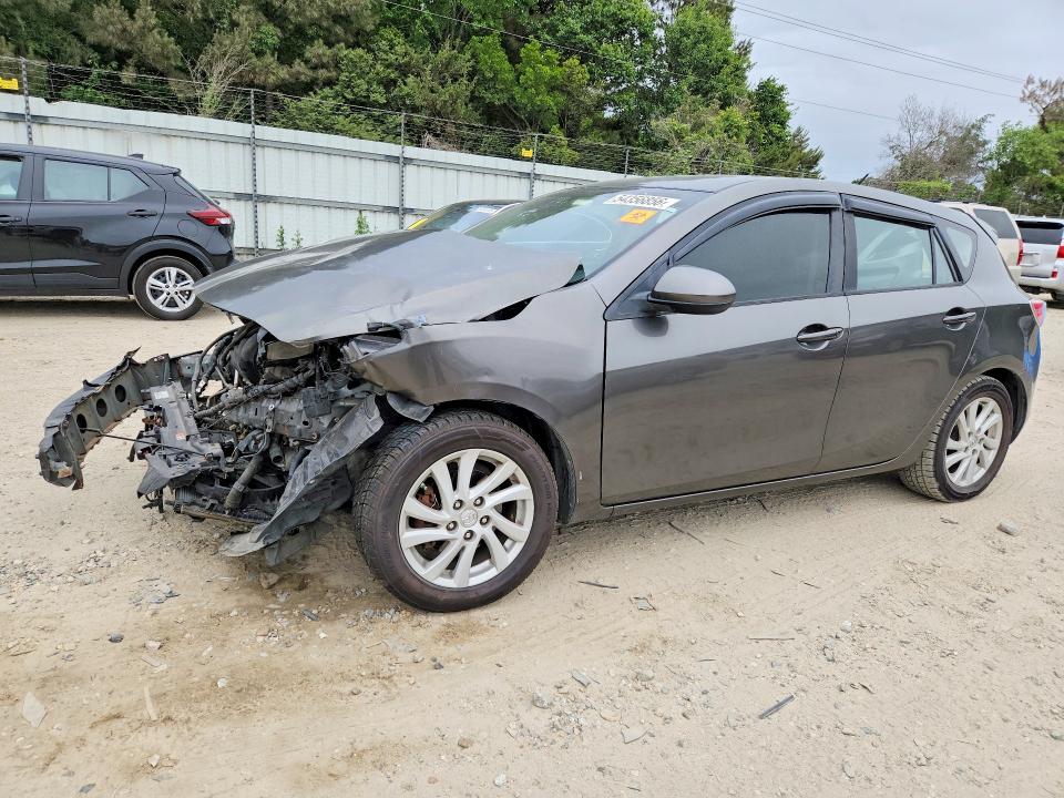 Aukcja sprzedaży 2012 Mazda 3, vin: JM1BL1L89C1539948, numer aukcji: 54356856