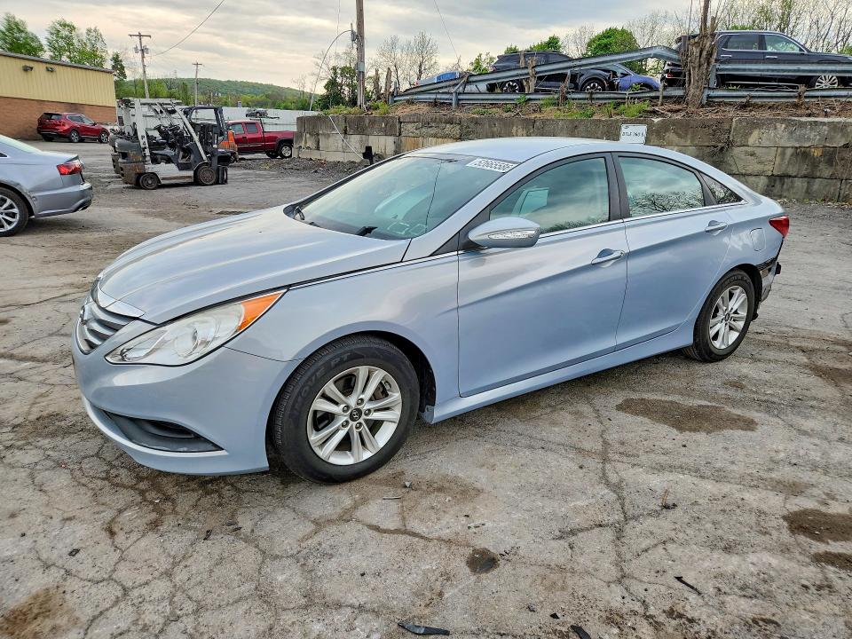 Auction sale of the 2014 Hyundai Sonata, vin: 5NPEB4AC2EH897672, lot number: 52665586