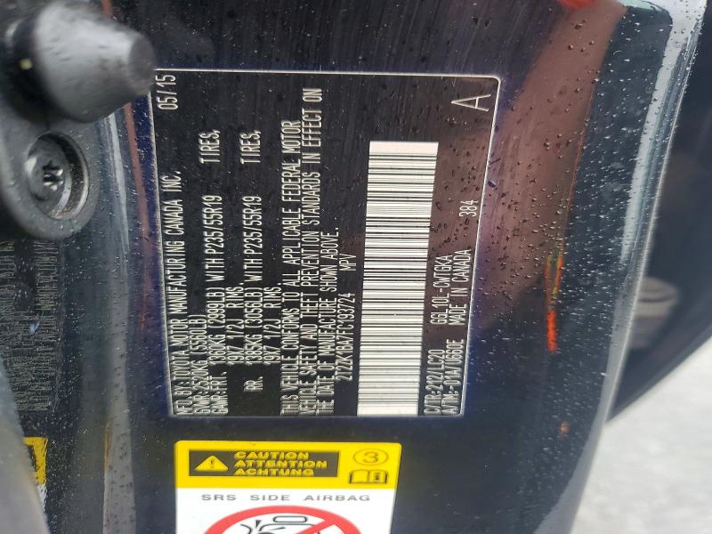 Продажа на аукционе авто 2015 Lexus Rx, vin: 2T2ZK1BA7FC193724, номер лота: 52785236
