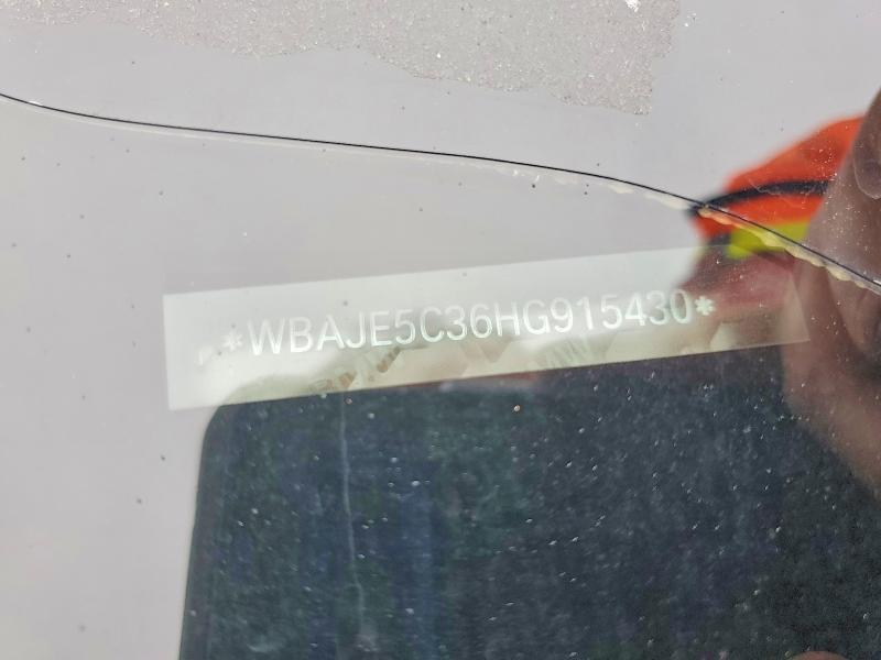Продажа на аукционе авто 2017 Bmw 540, vin: WBAJE5C36HG915430, номер лота: 52783266