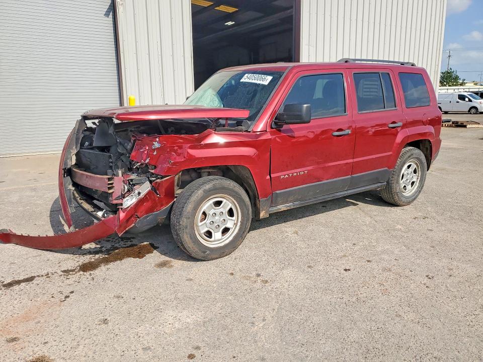 Aukcja sprzedaży 2016 Jeep Patriot, vin: 1C4NJPBB9GD810045, numer aukcji: 54050066