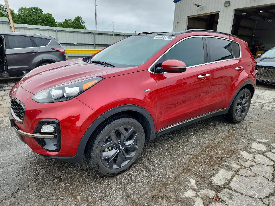 53643196 :رقم المزاد ، KNDP6CAC4L7654468 vin ، 2020 Kia Sportage مزاد بيع