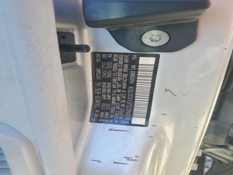 53776376 :رقم المزاد ، WDBNG70J5YA007808 vin ، 2000 Mercedes-benz S مزاد بيع
