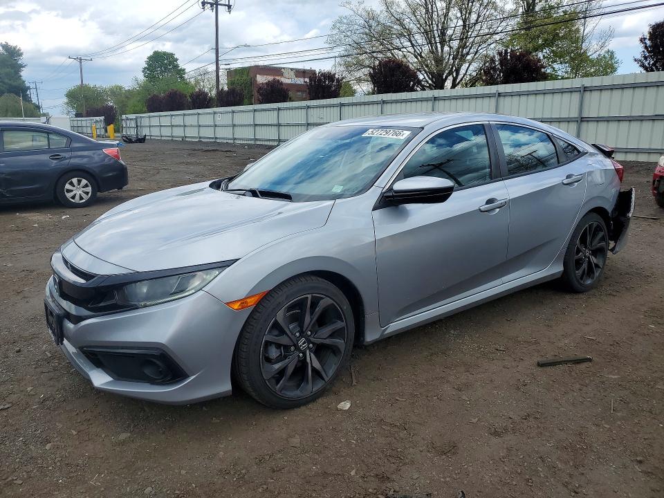 2019 Honda Civic მანქანა იყიდება აუქციონზე, vin: 2HGFC2F84KH501192, აუქციონის ნომერი: 52729766