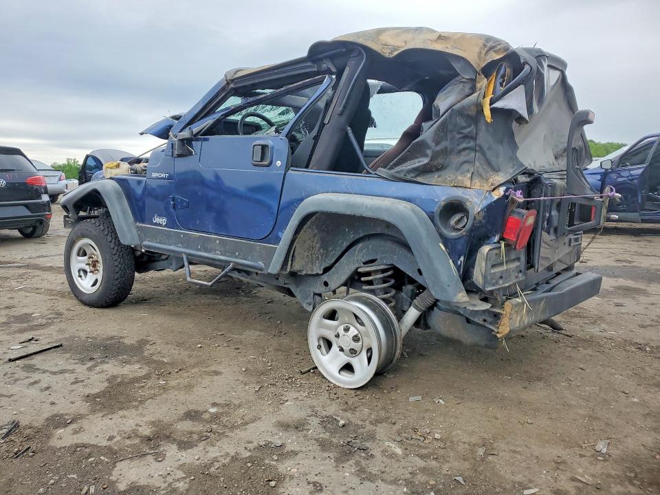 52352956 :رقم المزاد ، 1J4FA49S63P361533 vin ، 2003 Jeep Wrangler / Tj مزاد بيع