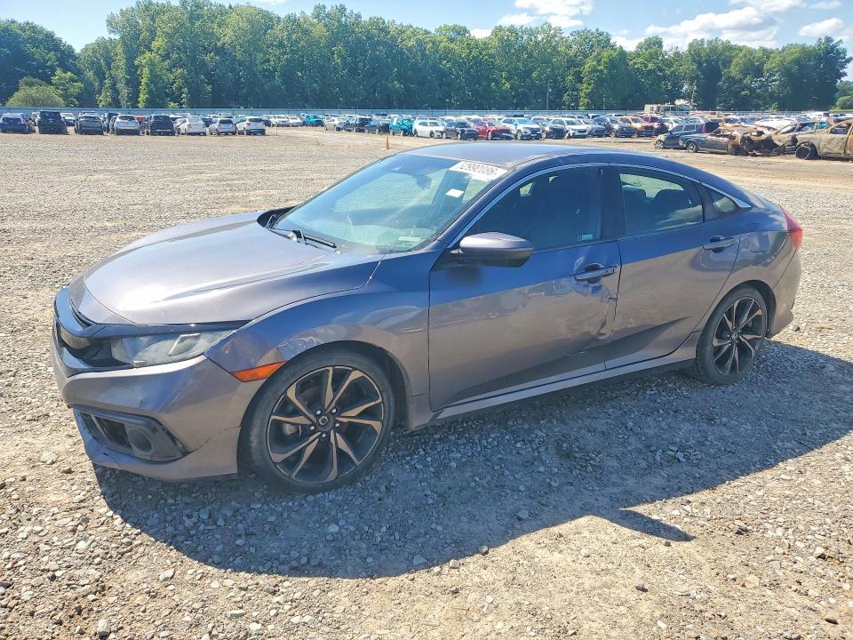 52990086 :رقم المزاد ، 19XFC2F81KE037546 vin ، 2019 Honda Civic مزاد بيع