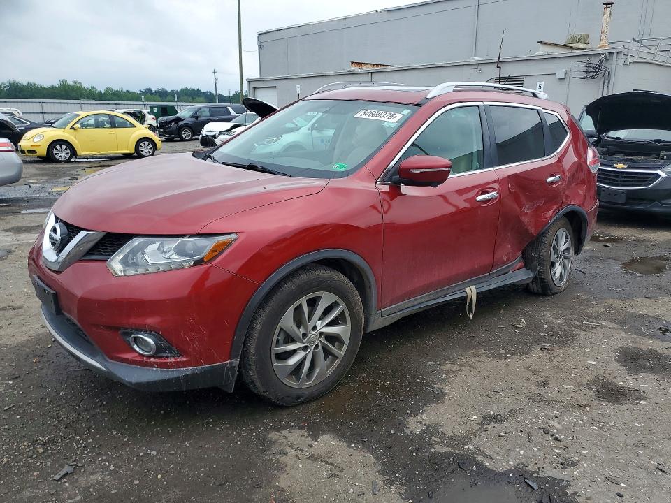 54600376 :رقم المزاد ، 5N1AT2MV2FC877850 vin ، 2015 Nissan Rogue مزاد بيع