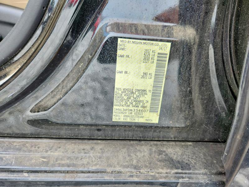 Aukcja sprzedaży 2017 Nissan Altima, vin: 1N4AL3AP1HN354607, numer aukcji: 55544646