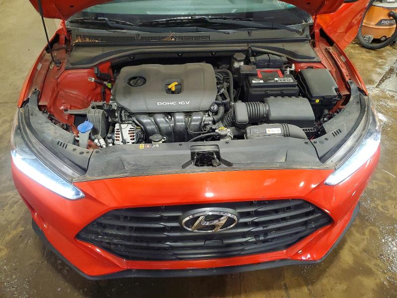 2019 Hyundai Veloster მანქანა იყიდება აუქციონზე, vin: KMHTG6AF1KU006878, აუქციონის ნომერი: 54269856