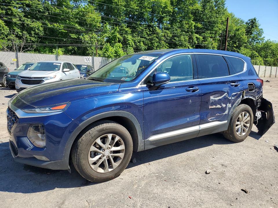 54857116 :رقم المزاد ، 5NMS3CAD6KH074822 vin ، 2019 Hyundai Santa Fe مزاد بيع
