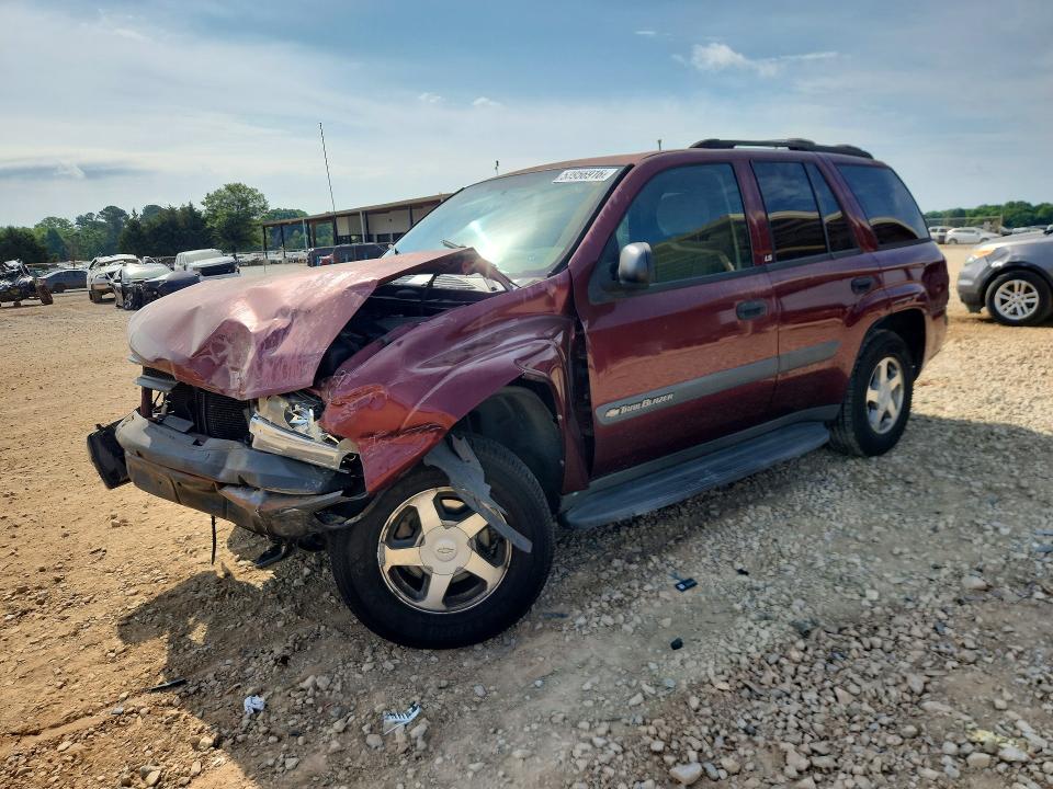 53956916 :رقم المزاد ، 1GNDS13S942387535 vin ، 2004 Chevrolet Trailblazer مزاد بيع