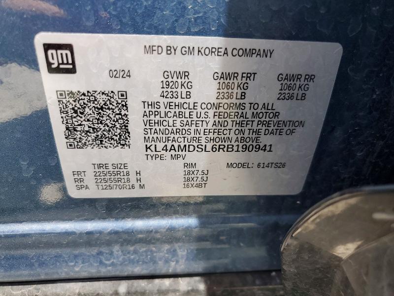 Продажа на аукционе авто 2024 Buick Encore Gx, vin: KL4AMDSL6RB190941, номер лота: 53252746