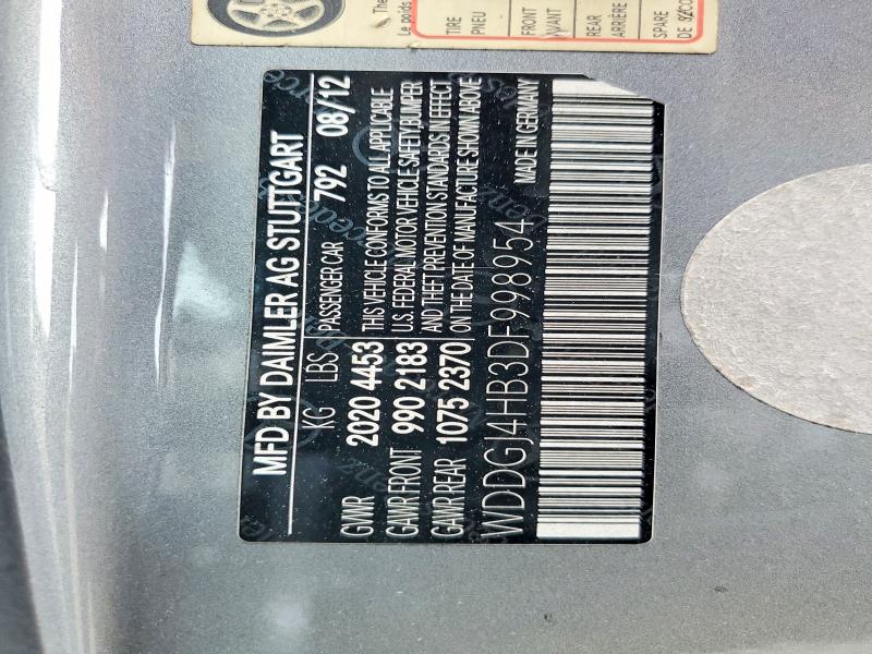 Продаж на аукціоні авто 2013 Mercedes-benz C, vin: WDDGJ4HB3DF998954, номер лоту: 52765286